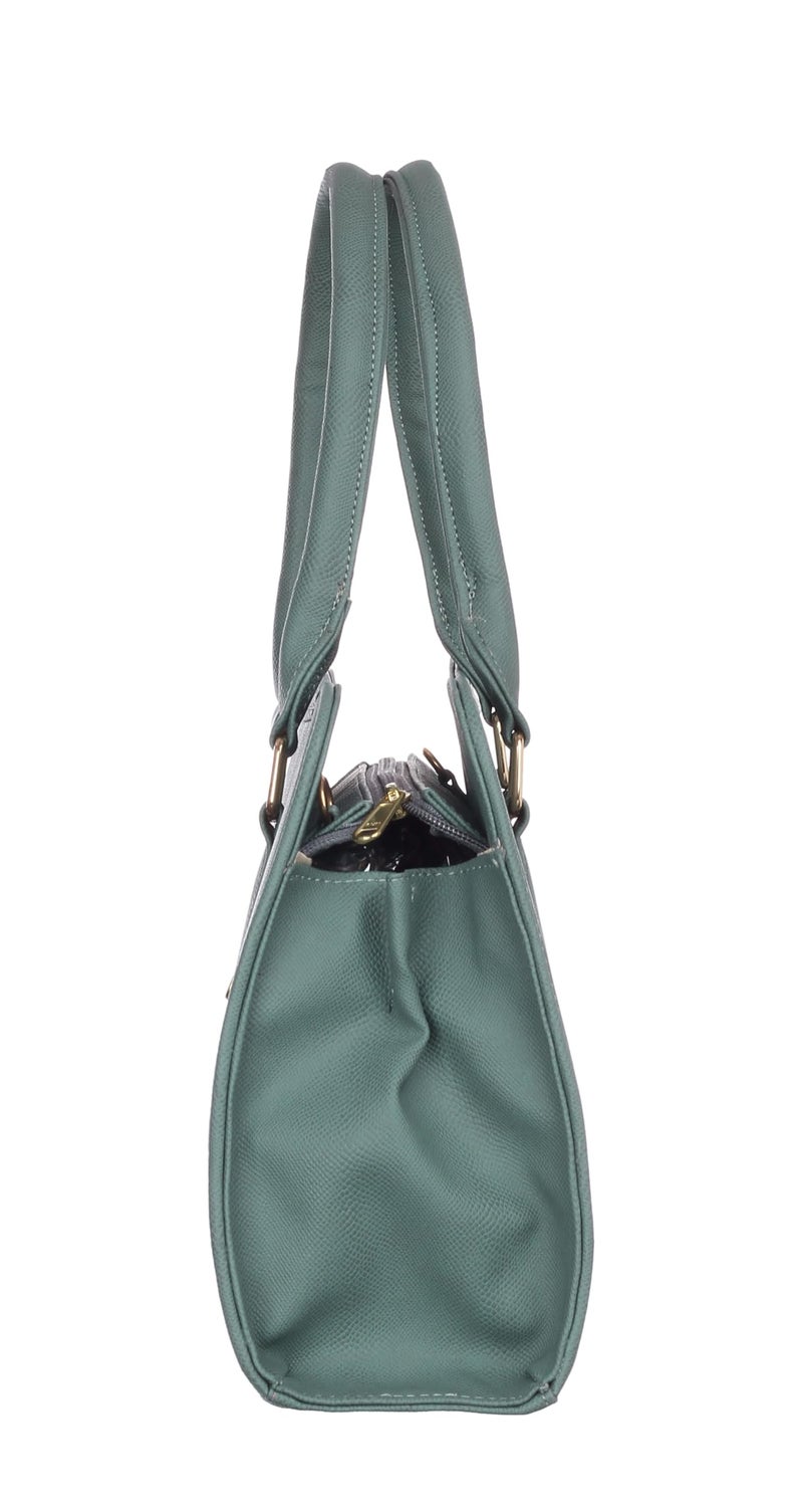 Keywest Women's Valentino Satchel Tote Handbag for Women | Ladies purse | Stylish Shoulder Bag | Gift For Woman | Grey - Image 4