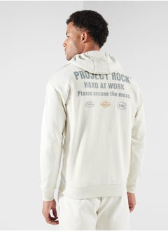 UNDER ARMOUR Project Rock Heavyweight Full Zip Hoodie  - Image 2