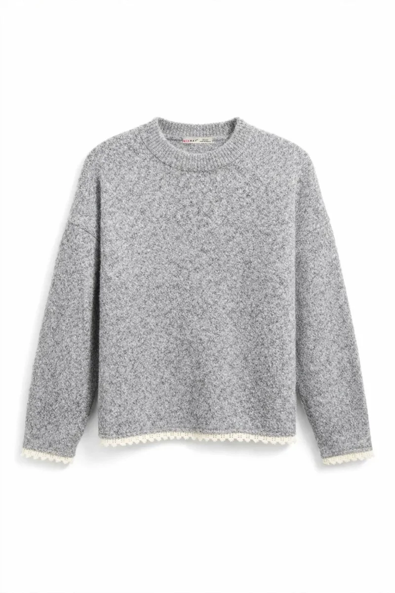 Mixray MIXRAY Women's Acrylic Sweater