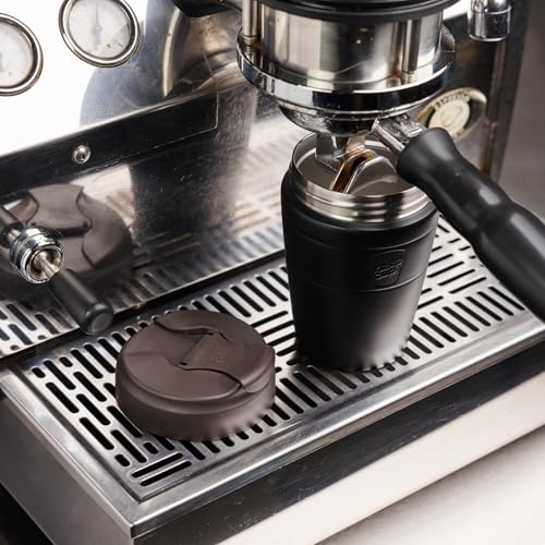 KeepCup Commuter Travel Mug - Insulated Stainless Steel Reusable Coffee Cup with Spillproof Flip Lid - 16oz/454ml - Dark Chocolate - Image 4