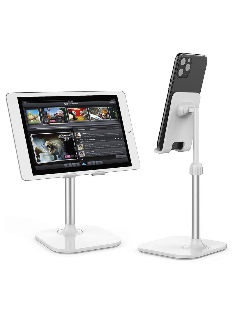 Y&D Cell Phone Stand, Stand for Desk, Sturdy Holder Desk with Adjustable Height Angle - Image 1