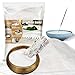 RAINFLOW 15 OZ Fine White Sand for Crafts Quartz Zen Garden Sand Decorative for Vases Filler Wedding Unity Ceremony Incense Burner Aquarium - Image 3