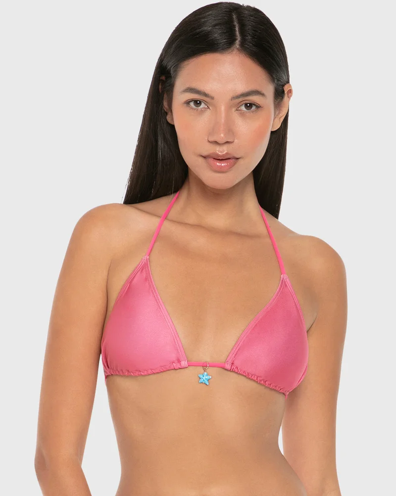 Isla & Evie Isla & Evie Halter Neck Swim Bra Top
