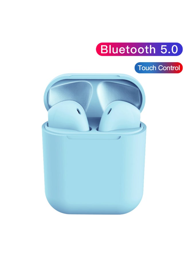 Generic - Inpods 12 TWS BT Wireless In-Ear Headphone With Charge Box Light blue - Image 1