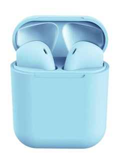 Inpods 12 TWS BT Wireless In-Ear Headphone With Charge Box Light blue
