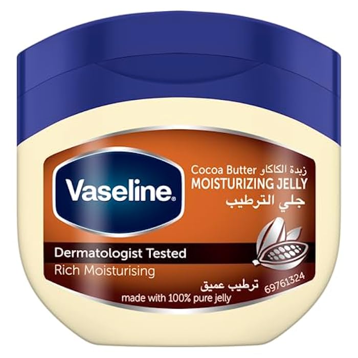 Vaseline® Cocoa Butter Healing Jelly Made with triple purified formula for rich moisturization 250G - Image 1