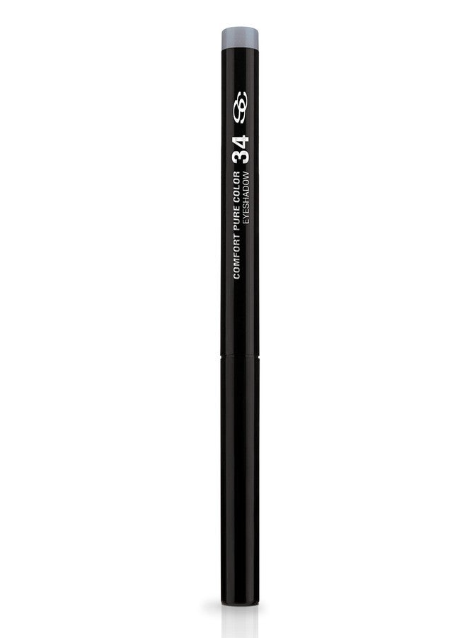 SALERM - Eyeshadow Stick - Comfort Pure Color Eyeshadow - 34 Blue - Creamy - Easy to Apply - Long-Lasting - Richly Pigmented - Image 1