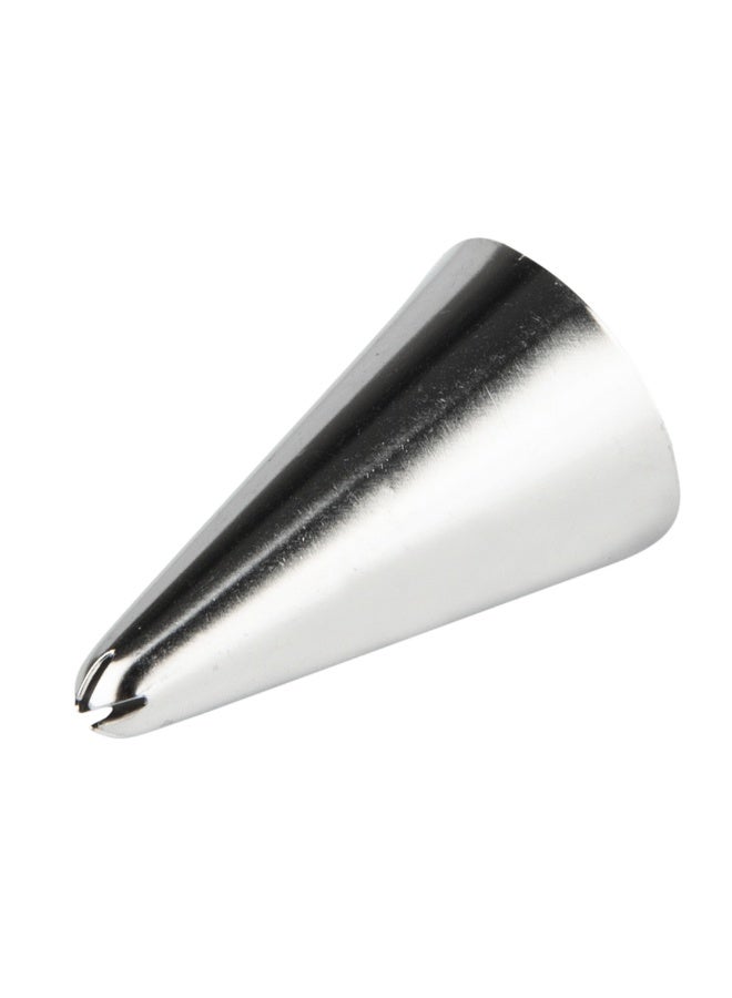 Restaurantware Pastry Tek Decorating Tip Star, 1 Reusable Star Piping Tip - #24, Dent-Resistant, Stainless Steel Closed Star Tip, Dishwasher-Safe, Decorate Cupcakes, Cakes, or Cookies - Image 1