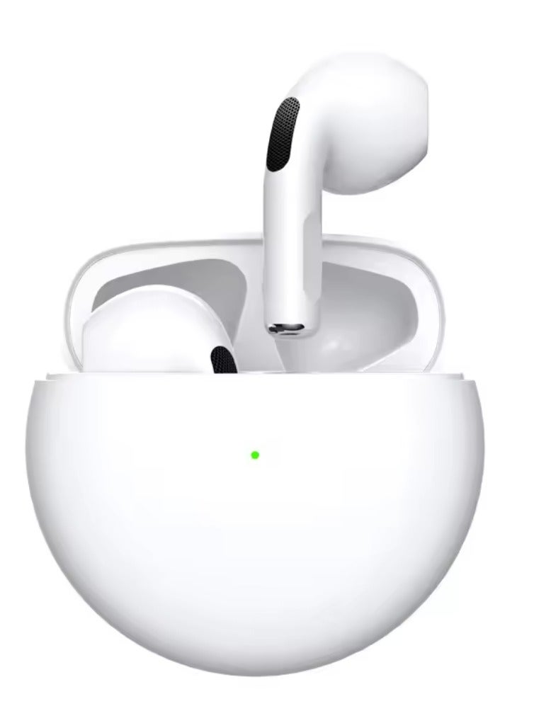 caijin Bluetooth earbuds, in-ear wireless earbuds with microphone, come with charging case, sweat-proof for running, suitable for runners, compatible with iPhone and Android systems. - Image 1