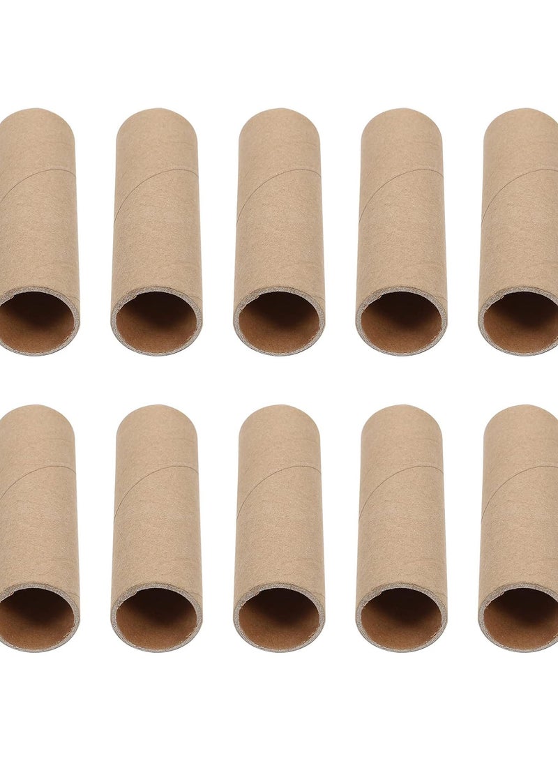 جي جوت أنبوب من الورق المقوى المستدير، 15 قطعة من أنابيب الورق المقوى، لفائف حرفية بكميات كبيرة، أنابيب لف ورق سميك، أنابيب ورقية، أنابيب ورق كرافت للأطفال، حرف فنية يدوية، أنبوب كرتون صغير - Image 1