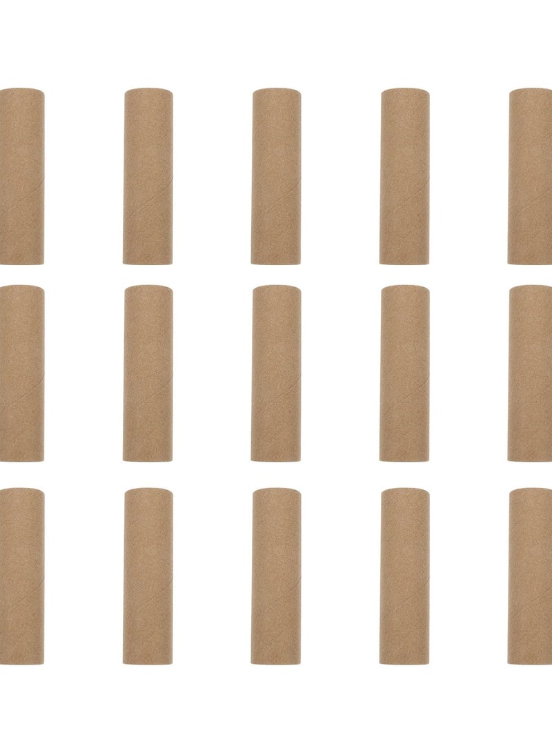 جي جوت أنبوب من الورق المقوى المستدير، 15 قطعة من أنابيب الورق المقوى، لفائف حرفية بكميات كبيرة، أنابيب لف ورق سميك، أنابيب ورقية، أنابيب ورق كرافت للأطفال، حرف فنية يدوية، أنبوب كرتون صغير - Image 2
