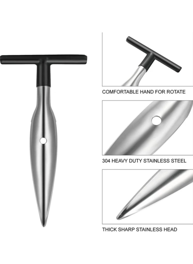 1 قطعة فتاحة جوز الهند مثقاب فاكهة من الفولاذ المقاوم للصدأ فتاحة علب جوز الهند أدوات المطبخ أدوات صغيرة أدوات الطهي المنزلية أدوات البار - Image 2