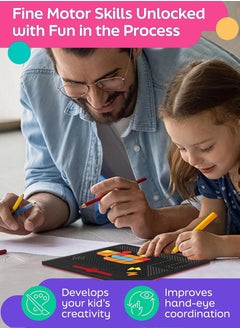 Perfii Portable and Travel Friendly Educational Drawing Board - Mess Free, Easy to Use and a Perfect Gift for Kids for Enhanced Learning, Creativity and Skills  - Image 5