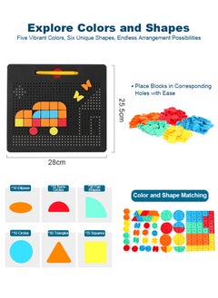 Perfii Portable and Travel Friendly Educational Drawing Board - Mess Free, Easy to Use and a Perfect Gift for Kids for Enhanced Learning, Creativity and Skills  - Image 4