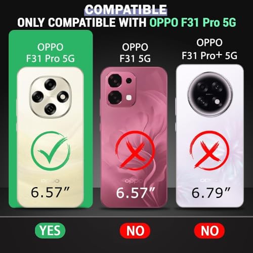 KC Back Cover for Oppo F31 Pro 5G - Hidden Love Rabbit Folding Bracket Kickstand Electroplated Soft Silicone Camera Protection Case - Pink - Image 2