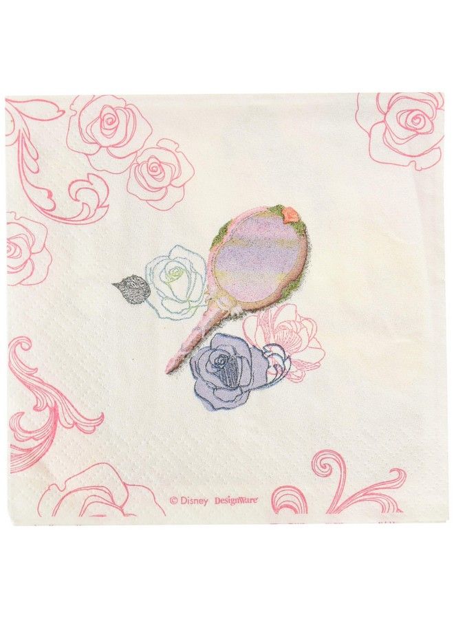 Amscan 501698 Beverage Napkins; Disney© Beauty And The Beast Collection ; Party Accessory ; 16 Pcs - Image 3