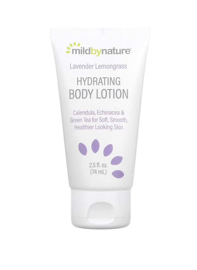 mild by Nature - Mild By Nature Hydrating Body Lotion Lavender Lemongrass 2.5 fl oz (74 ml) - Image 1