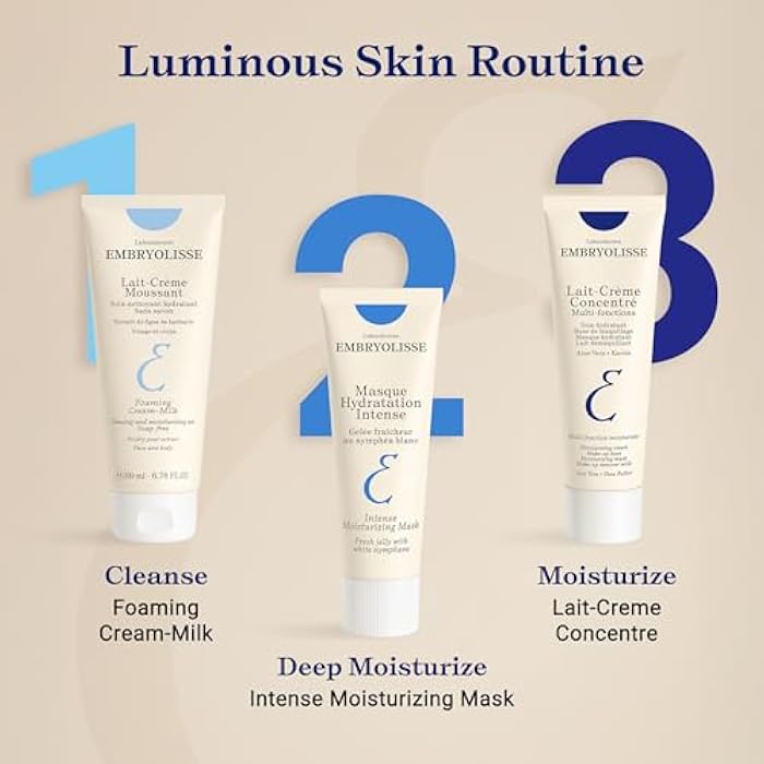 Embryolisse Intense Moisturizing Face Mask | Ultra-Hydrating Treatment with Hyaluronic Acid | Daily Skincare that Soothes, Plumps & Provides a Long-lasting Hydration, 1.7 Fl Oz - Image 5