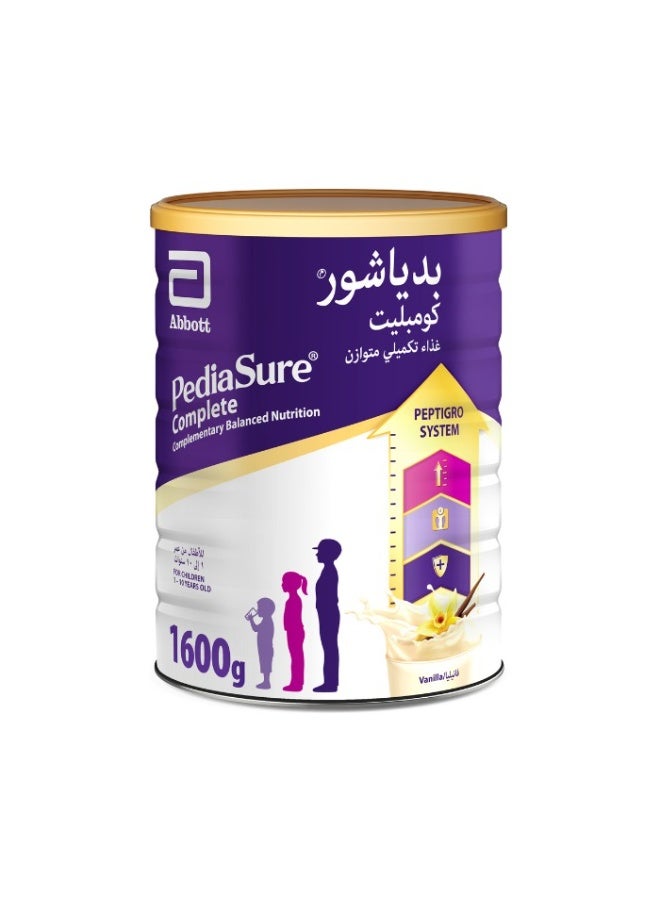 Complete Peptigro Vanilla 1600g