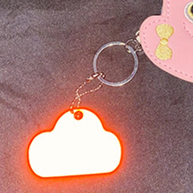 Lake Blue Fluorescent Reflective Safety Hangtag For Motorists Improves Night Visibility - Image 5