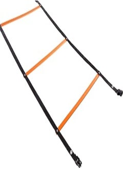 Generic Agility step ladder, 4 meters - orange and black 