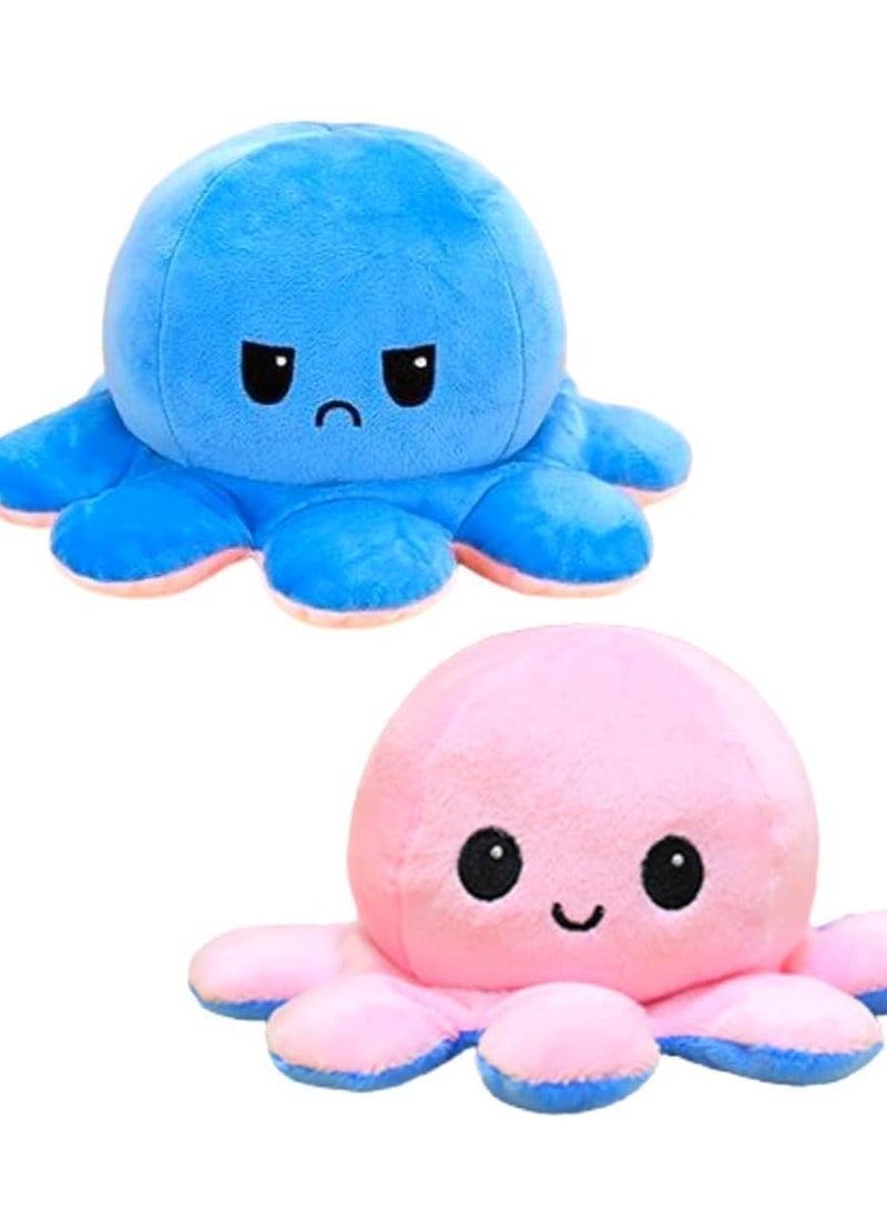 لعبة أخطبوط ناعمة قابلة للعكس للأطفال، ألعاب للأولاد والبنات، هدية عيد ميلاد 18 سم (عشوائي) - Image 2