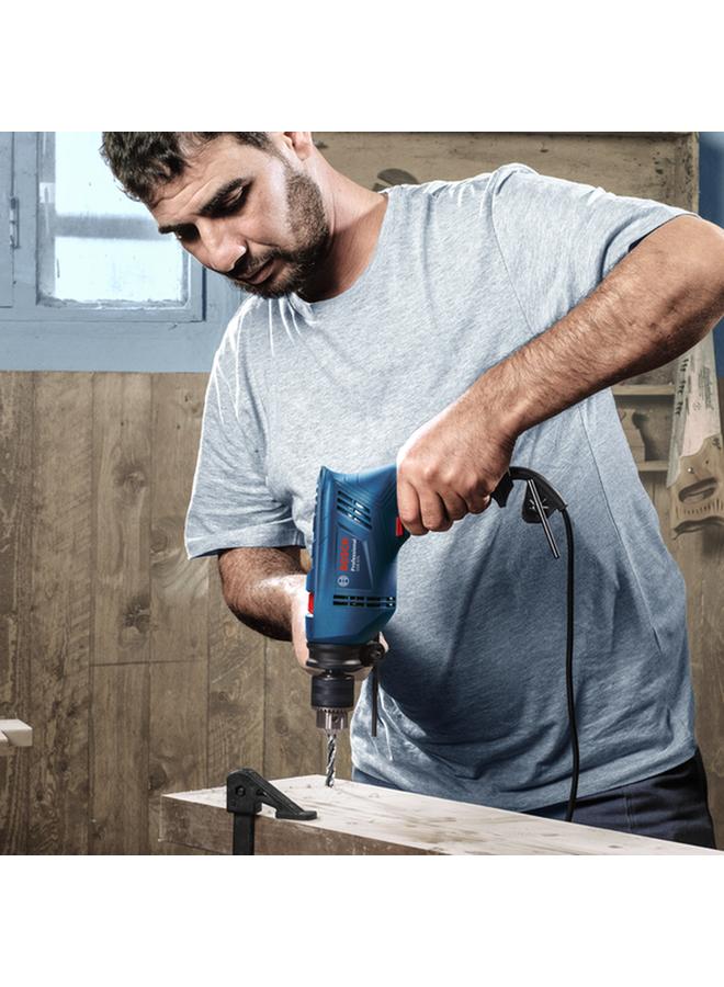 BOSCH 570W Corded Electric Hammer Drill Blue and Black 13mm GSB 570 - Image 5