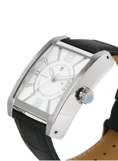 GENEVAL Leather Strap Analog Wrist Watch GR111WWB - 40mm - Black  - Image 2