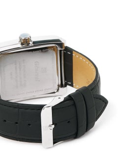 GENEVAL Leather Strap Analog Wrist Watch GR111WWB - 40mm - Black  - Image 3