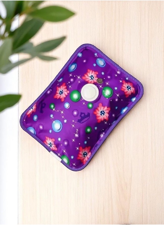 Lifenpure Lifenpure electric rechargeable heating hot water bag for shoulder neck back and menstrual pain relief purple color  - Image 1