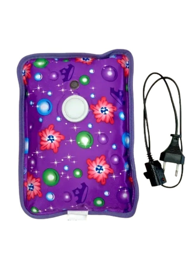 Lifenpure Lifenpure electric rechargeable hot water bag purple  - Image 2