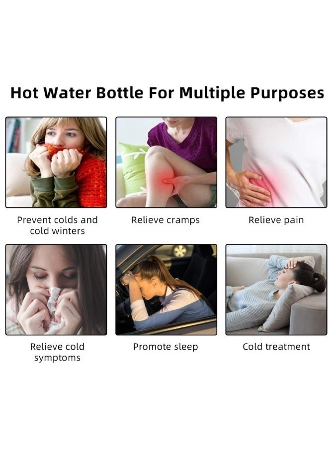 Lifenpure Lifenpure electric rechargeable hot water bag purple  - Image 4