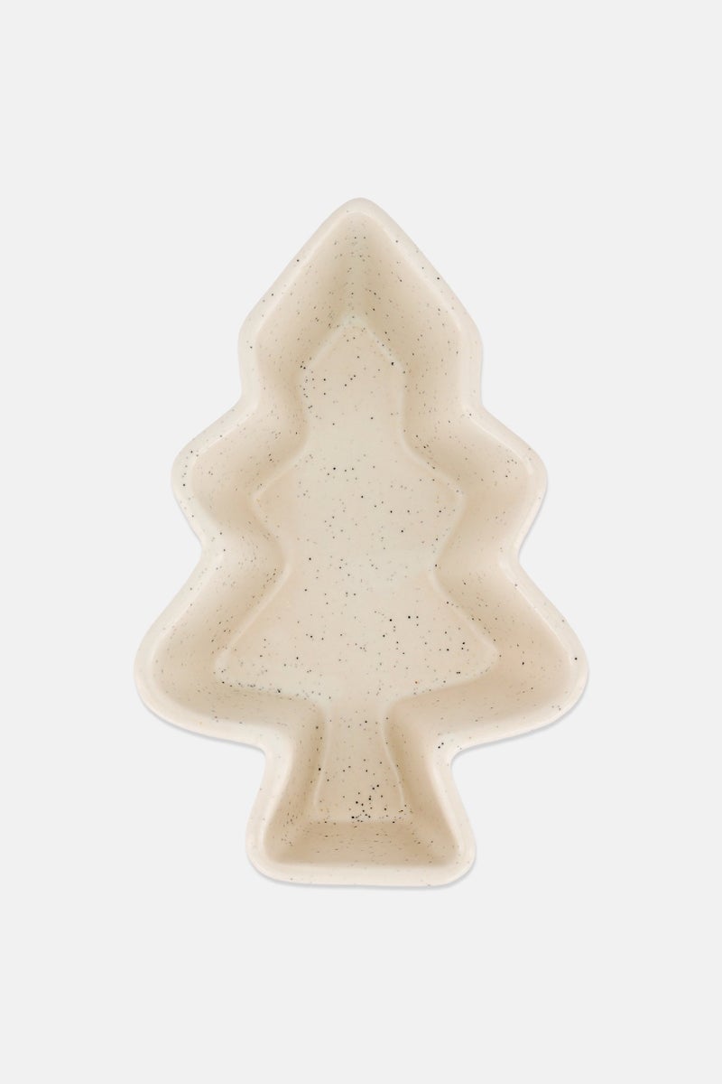 Muy Mucho Fir Tree Bowl, Ivory - Image 1