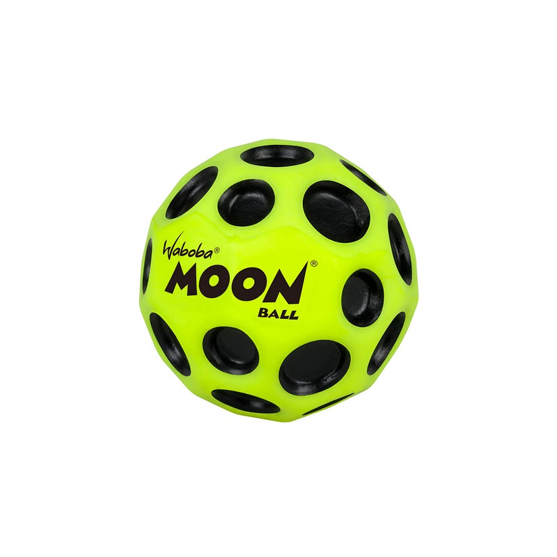 Waboba The Original Moon Ball Hyper Bouncy Ball Makes Pop Sound When Bounced All Ages Extreme Bounce Fun Perfect for Active Play Indoor or Outdoor Games Yellow - Image 2