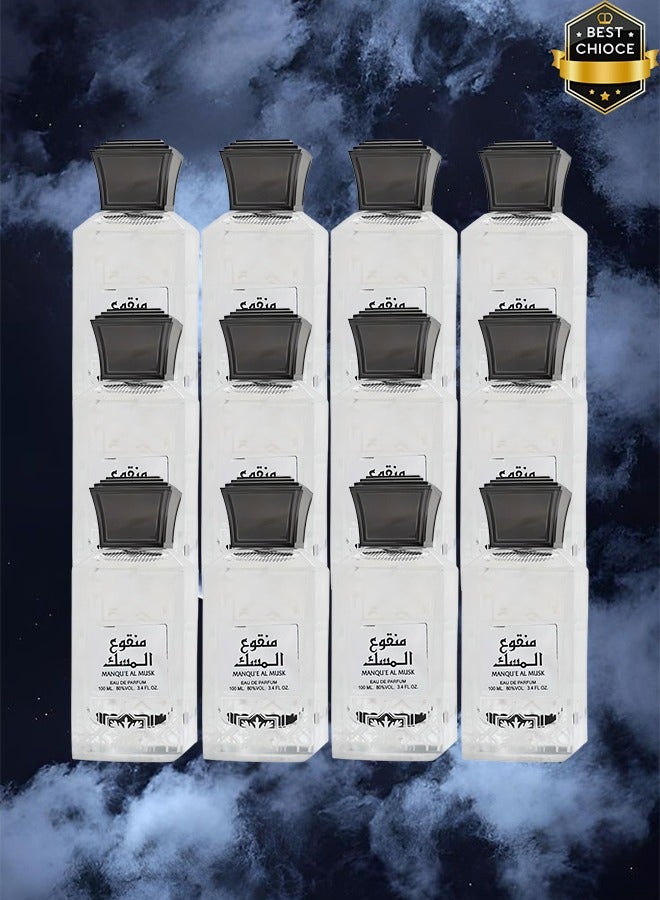 Lattafa 12 Pieces Manque Al Musk Perfume 100ml EDP - Image 1