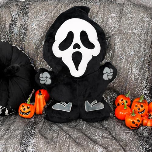 GAGEC Halloween Ghost Pillow Funny Spooky Ghost Throw Pillows 158 Inch Halloween Home Sofa Decorations Horror Decor for Friends Family - Image 3