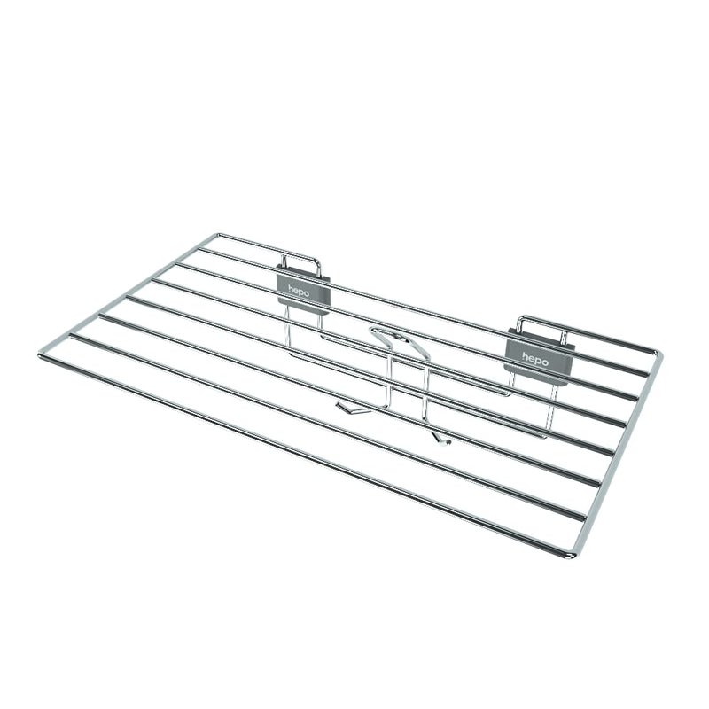 Hettich Hepo Stainless Steel Towel Rack for Bathroom/Towel Stand/Hanger/Bathroom Organizer Towel Rack, Bathroom Accessories | 5 Years Replacement Warranty Against Rusting- 450 mm, Silver Set of 1  - Image 3