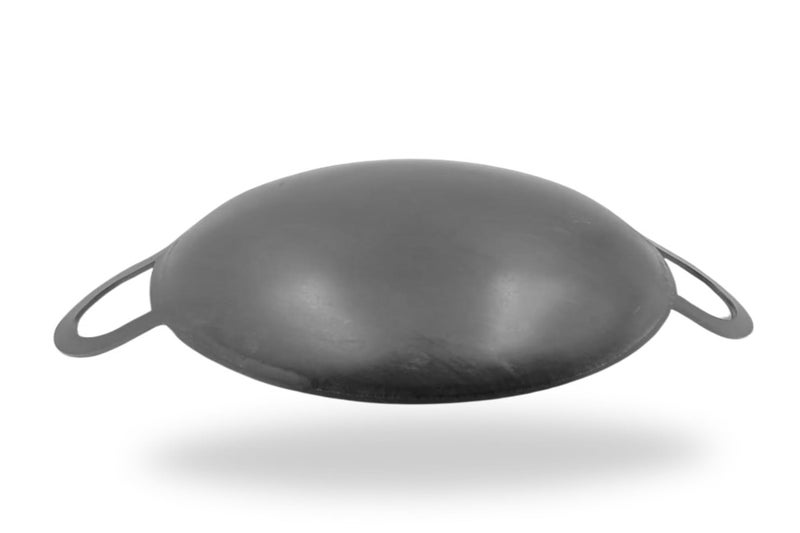 PRAGANIYA Pure Iron Laser Cut Appachatti/Appam Pan 100% Pure & Toxin-Free Super Smooth (Pre-Seasoned) (7") - Image 3