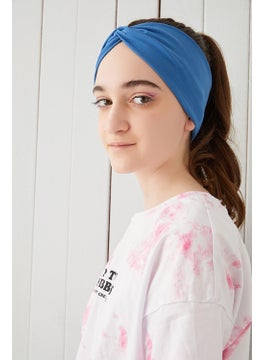 Deep Blue Children's Youth Bandana Hair Band Extra Soft Flexible Natural 100% Combed Cotton - pzsku/ZAA2C24614567C6B57F72Z/45/_/1728060095/6978289f-3e66-4b30-b4f7-cb8ada44ed84