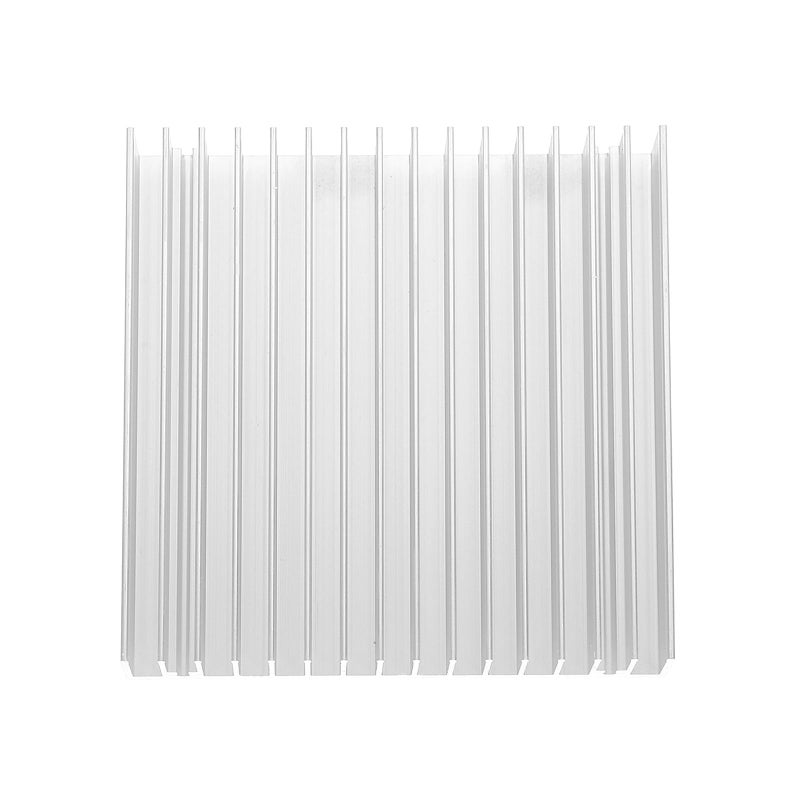 Aluminum Heat Sink 100x100x18mm Metal Cooling Fin for LED CPU Chip Electronics Computer Components - Image 2