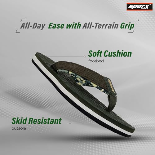 SPARX Slipper SFG-9003 Olive For Men - Image 5