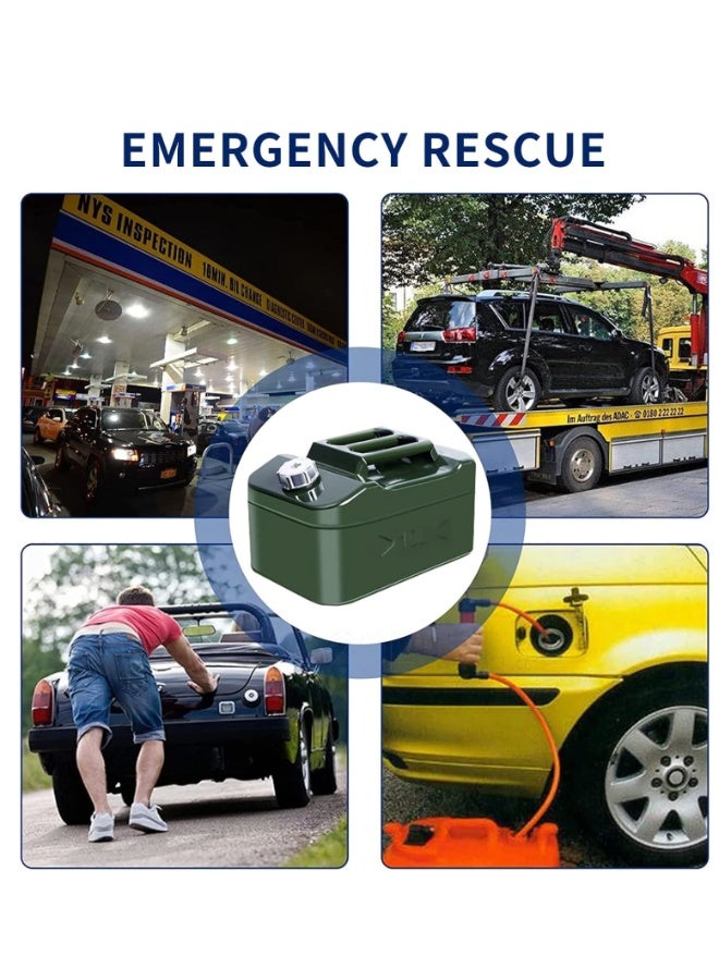 15L Barrels Can Gas Spare Container Anti-Static Can Square Fuels Container Leak Proof Portable Tank Fuel - Image 5