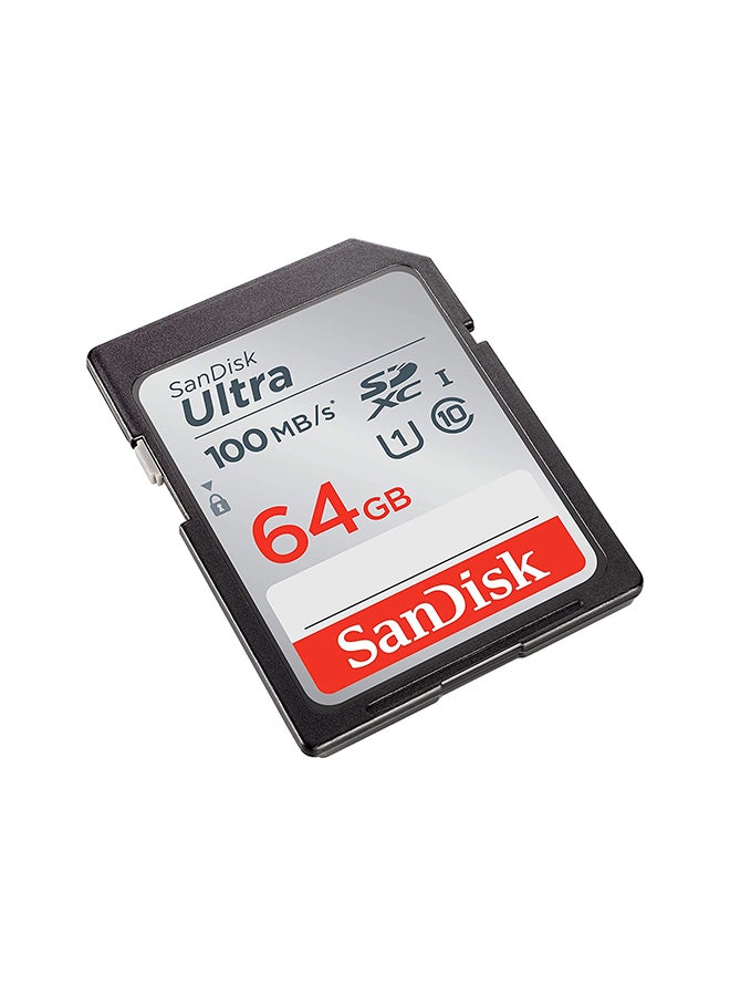 سانديسك بطاقة ذاكرة ألترا SDXC سعة 64 جيجابايت وسرعة قراءة تصل إلى 100 ميجابايت/ثانية، UHS-I من الفئة ‎10 - Image 2