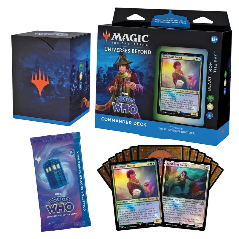 Magic the Gathering مجموعة كوماندر من ماجيك: ذا جاذرينغ - انفجار من الماضي (مجموعة 100 بطاقة، عينة من مجموعة بطاقات جامع 2 + ملحقات) - Image 1