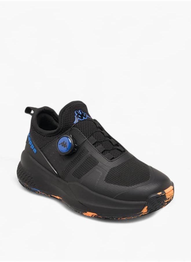 Kappa Boys Colourblock Sports Shoes With Rotating Buckle  - Image 1