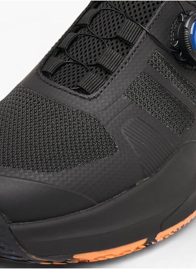 Kappa Boys Colourblock Sports Shoes With Rotating Buckle  - Image 4