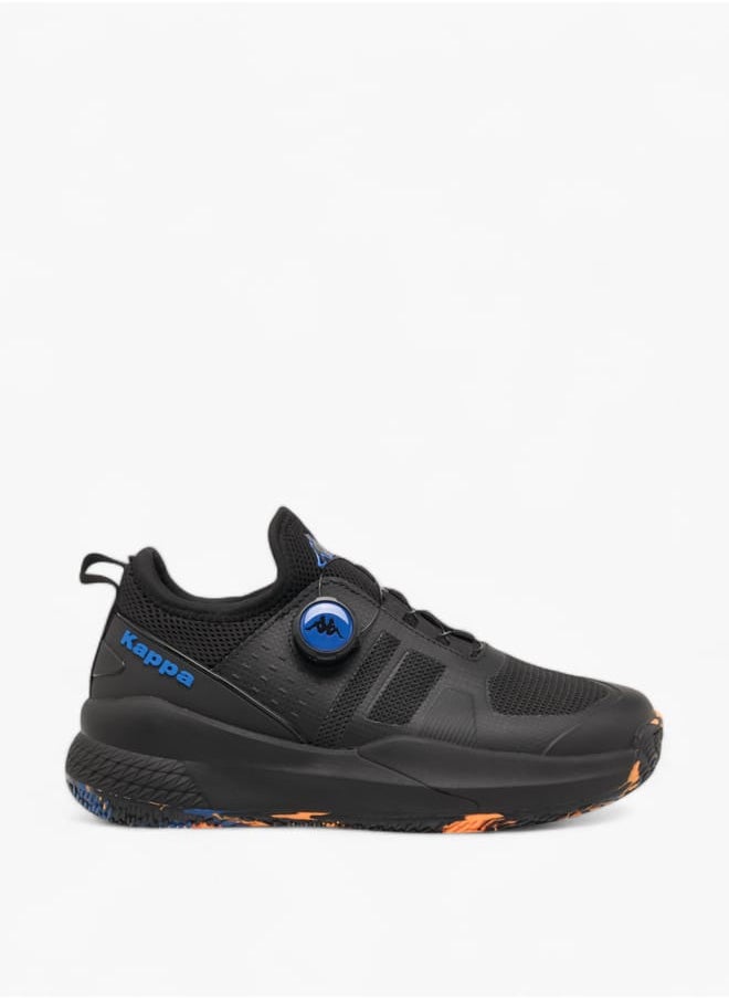 Kappa Boys Colourblock Sports Shoes With Rotating Buckle  - Image 3