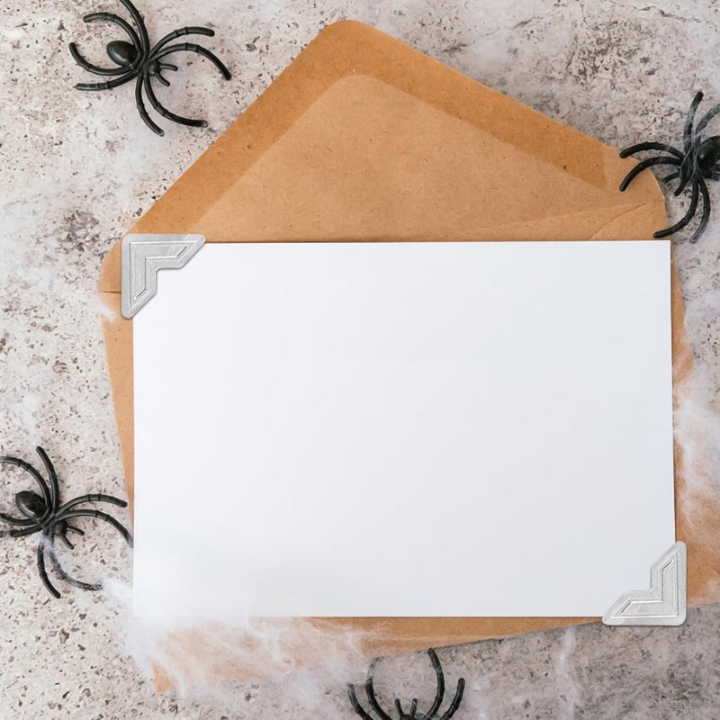 ABOOFAN Self-Adhesive Photo Corners with Temporary or Permanent Use 10 Sheets Paper Material for Scrapbooking and Photo Mounting for DIY Albums, Personal Diaries, and Memory Books - Image 5