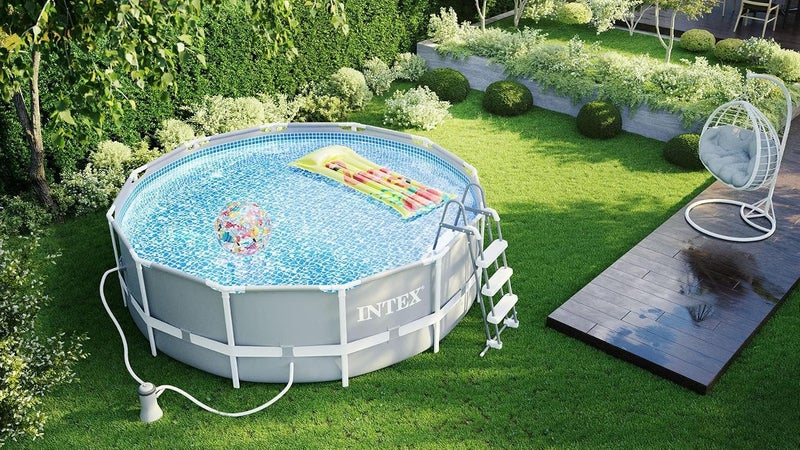 Intex Prism Frame Pool 12ft x 39in with Pump - Model 26716 3.66m X 99cm - Image 2
