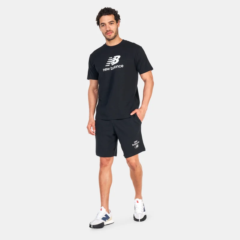 New Balance Men's Essentials Stacked Logo T-Shirt
